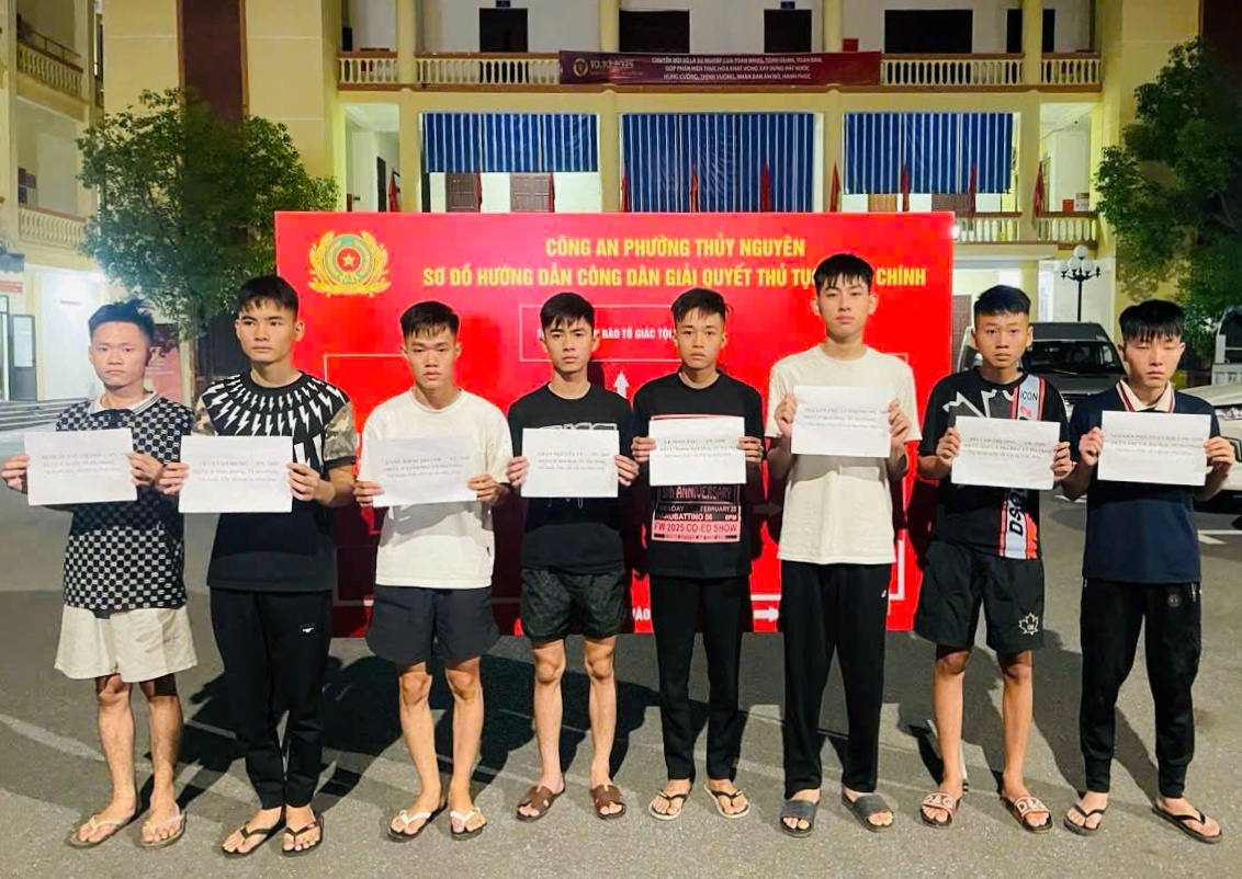 Công an phường Thuỷ Nguyên: Điều tra, làm rõ một vụ gây rối trật tự công cộng